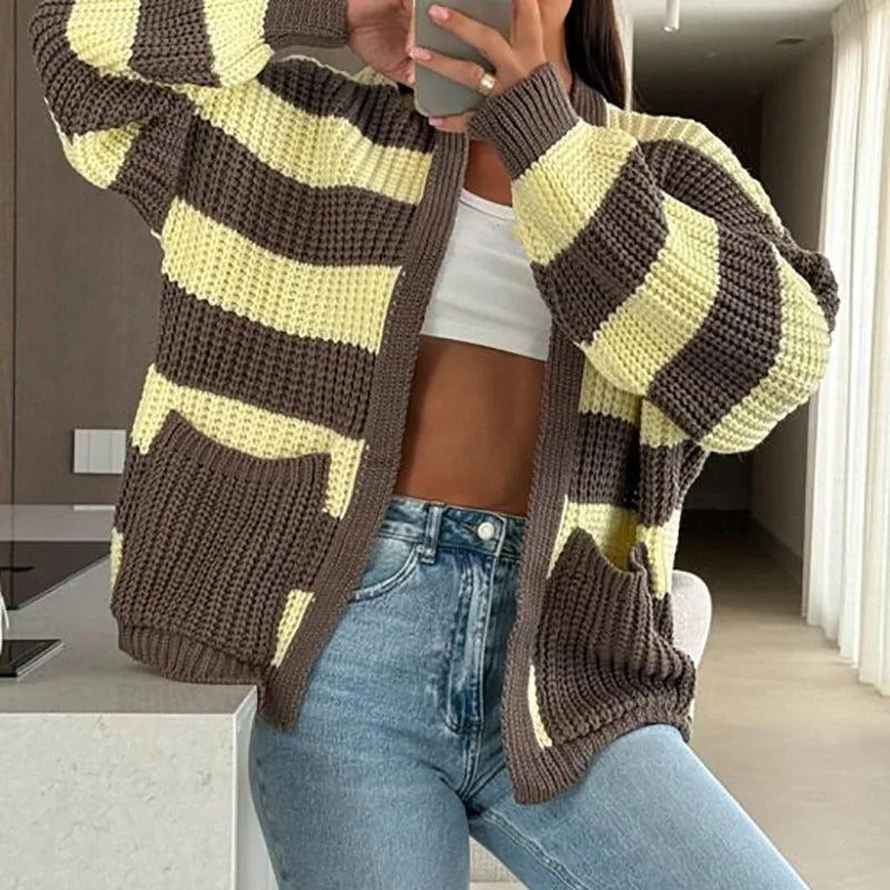 Cardigan Femme Vintage