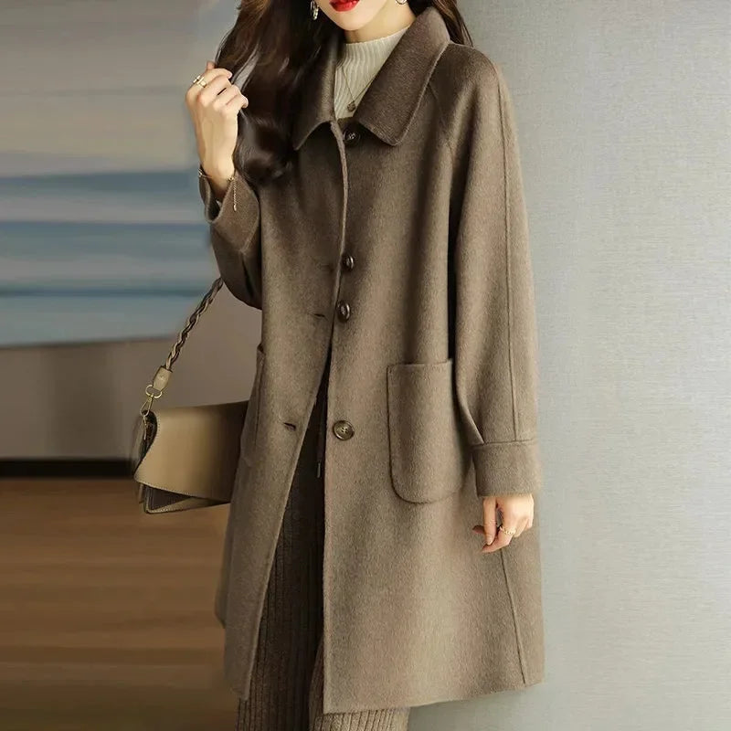 Manteau Hiver Femme Slim Fit élégant