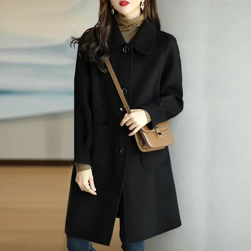 Manteau Hiver Femme Slim Fit élégant