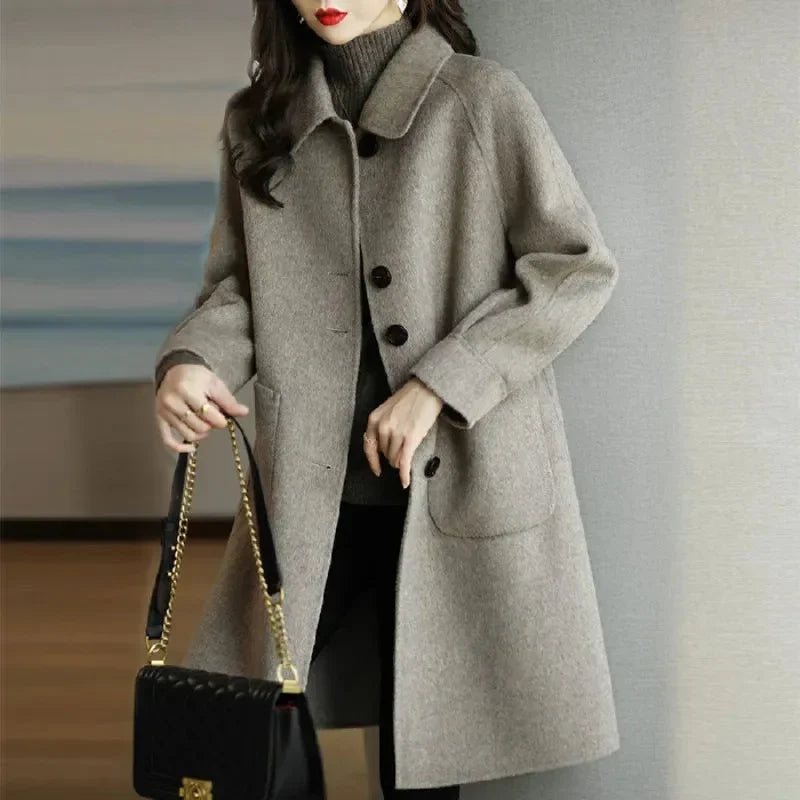 Manteau Hiver Femme Slim Fit élégant