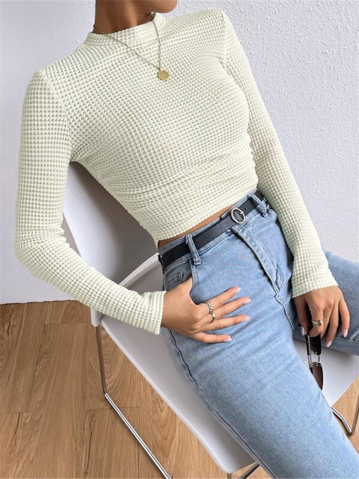 Pull Tricot Femme Slim Fit
