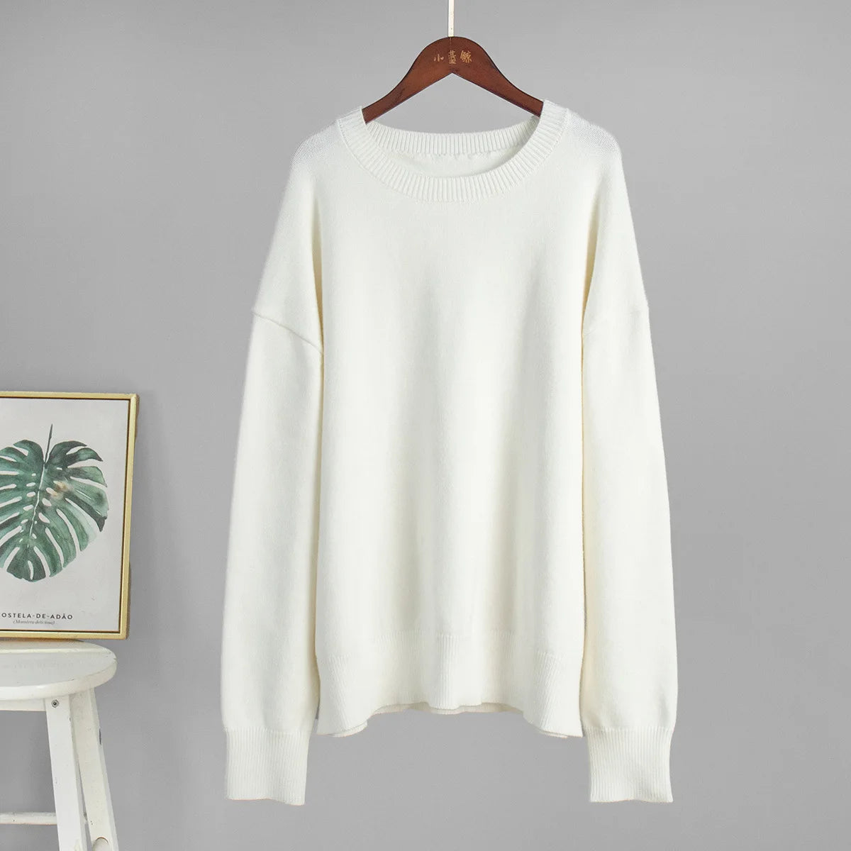 Pull d'Hiver Doux pour Femmes Oversize