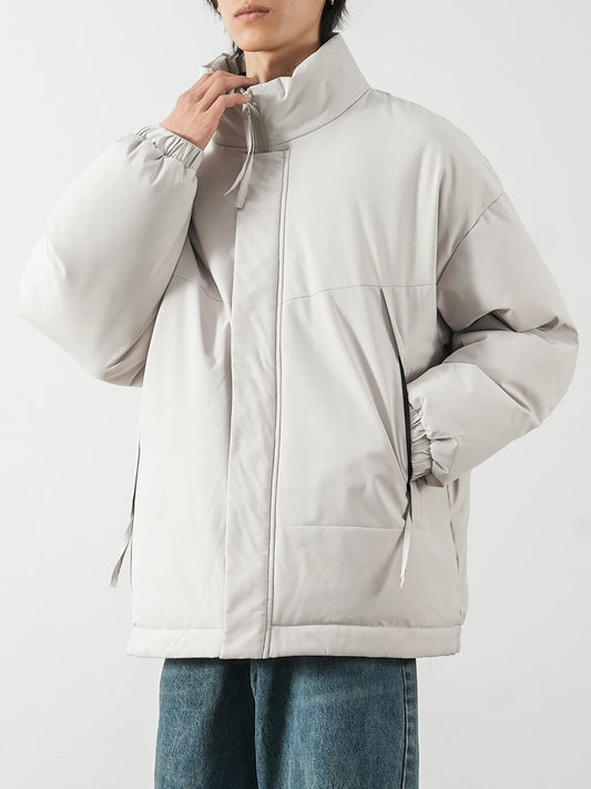 Veste d'hiver à col montant pour homme
