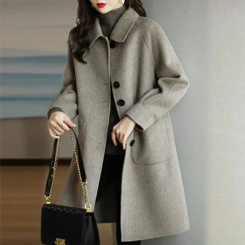 Manteau Hiver Femme Slim Fit élégant