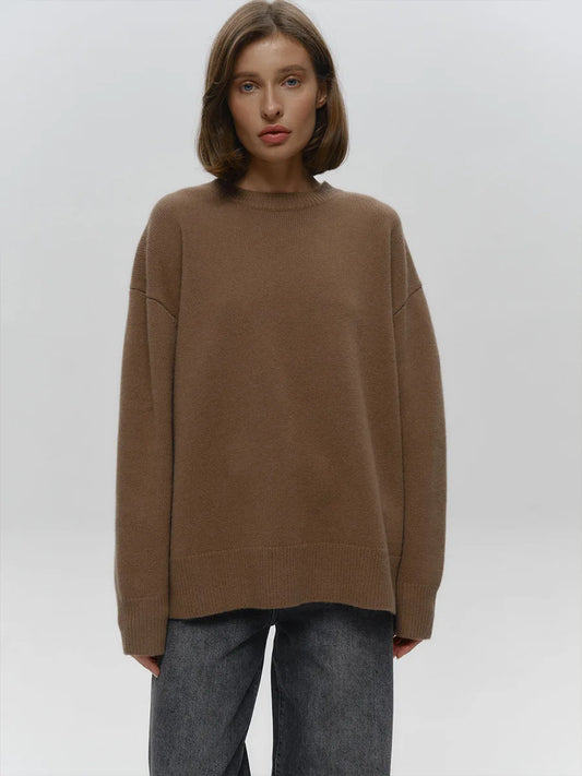 Pull d'Hiver Doux pour Femmes Oversize