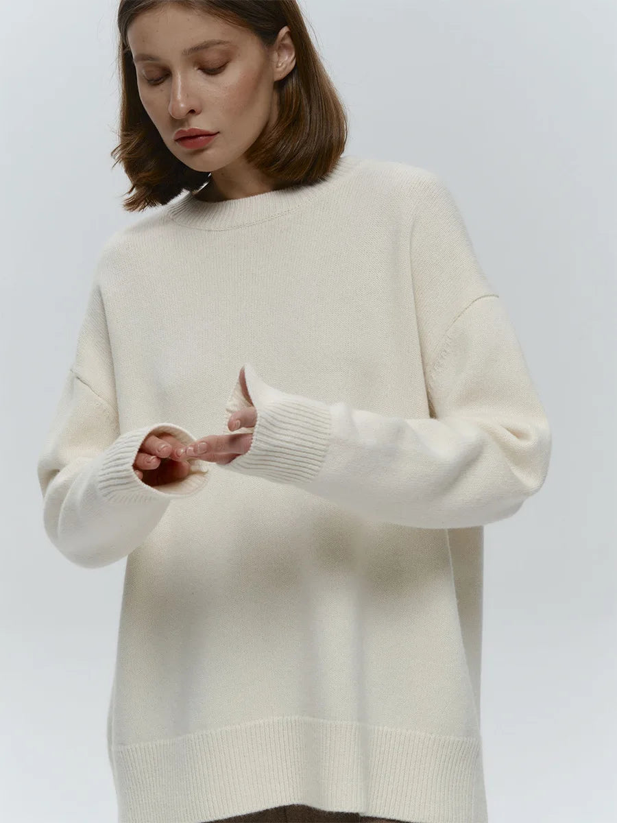 Pull d'Hiver Doux pour Femmes Oversize